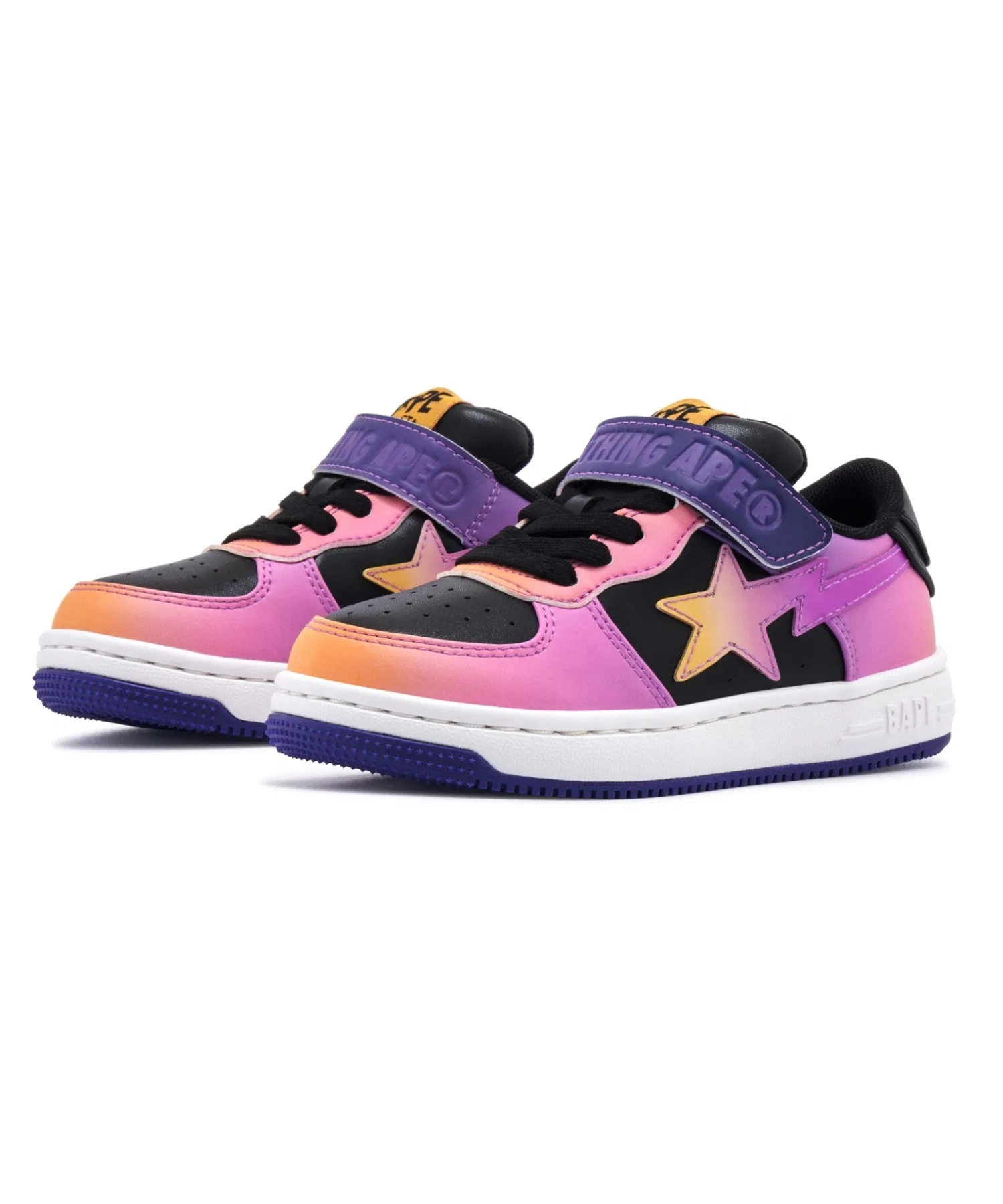 Детские кроссовки BAPE STA #2 фиолетовые A BATHING APE