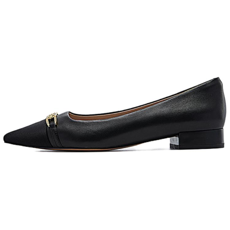 Повседневные туфли на каблуке 2 см женские NINE WEST, черные — фото 2