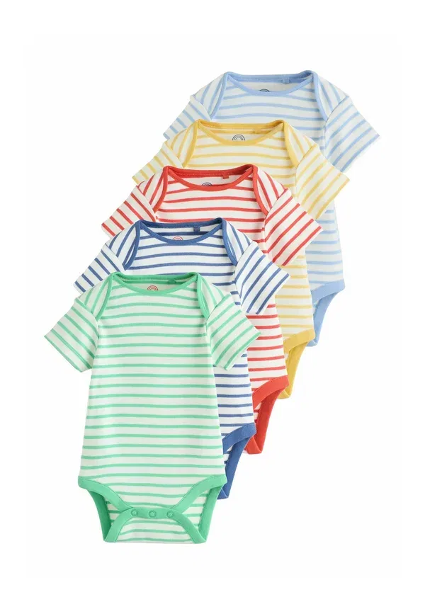 Набор из 5 боди Next, bright stripe, яркая полоска