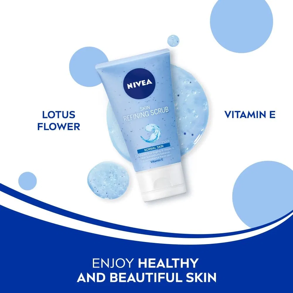 Скраб для лица Nivea Skin Refining Scrub, 150 мл — фото 3