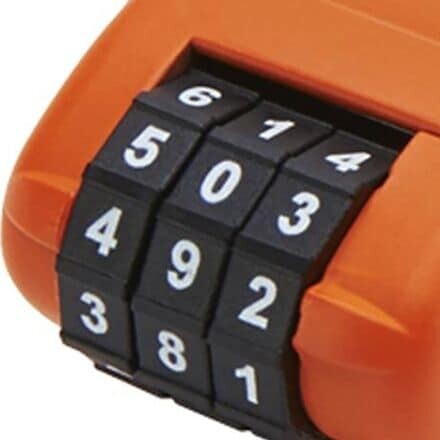 Комбинированный замок OTTOLOCK Cinch 60 дюймов OTTO, цвет Otto Orange — фото 2