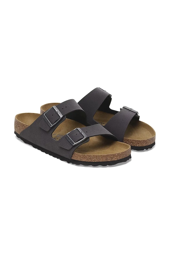 Шлепанцы Arizona Birki Buc Birkenstock, коричневый — фото 4