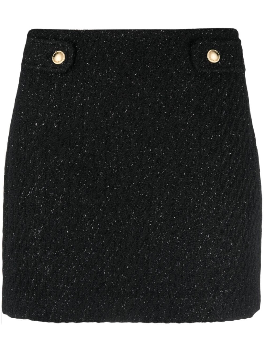 

Michael Michael Kors high-waisted tweed mini skirt, черный