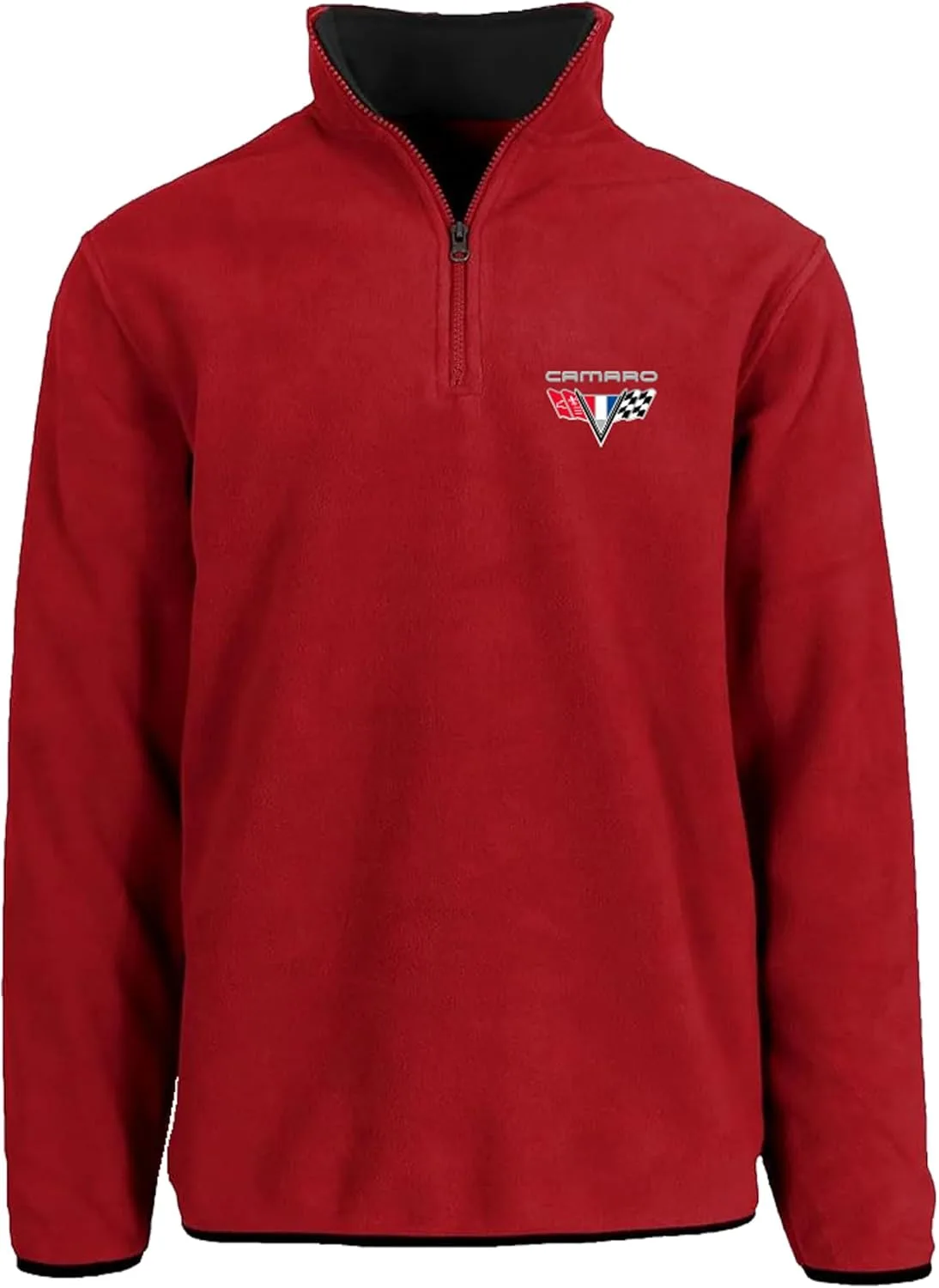 

JH DESIGN GROUP Мужская флисовая толстовка Quarter Zip Chevy Camaro, 2 цвета