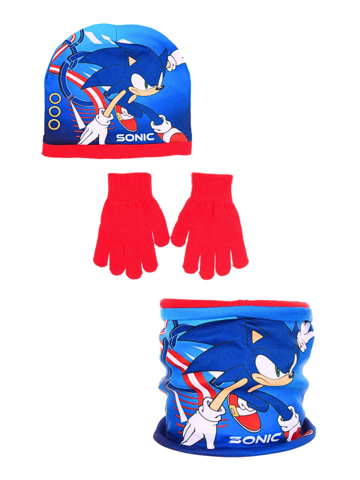 

Шапка Sonic, красный