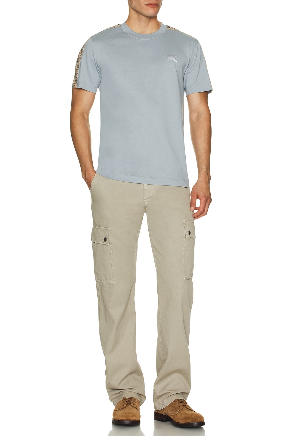 

Футболка Slim Fit в полоску Burberry, Gale