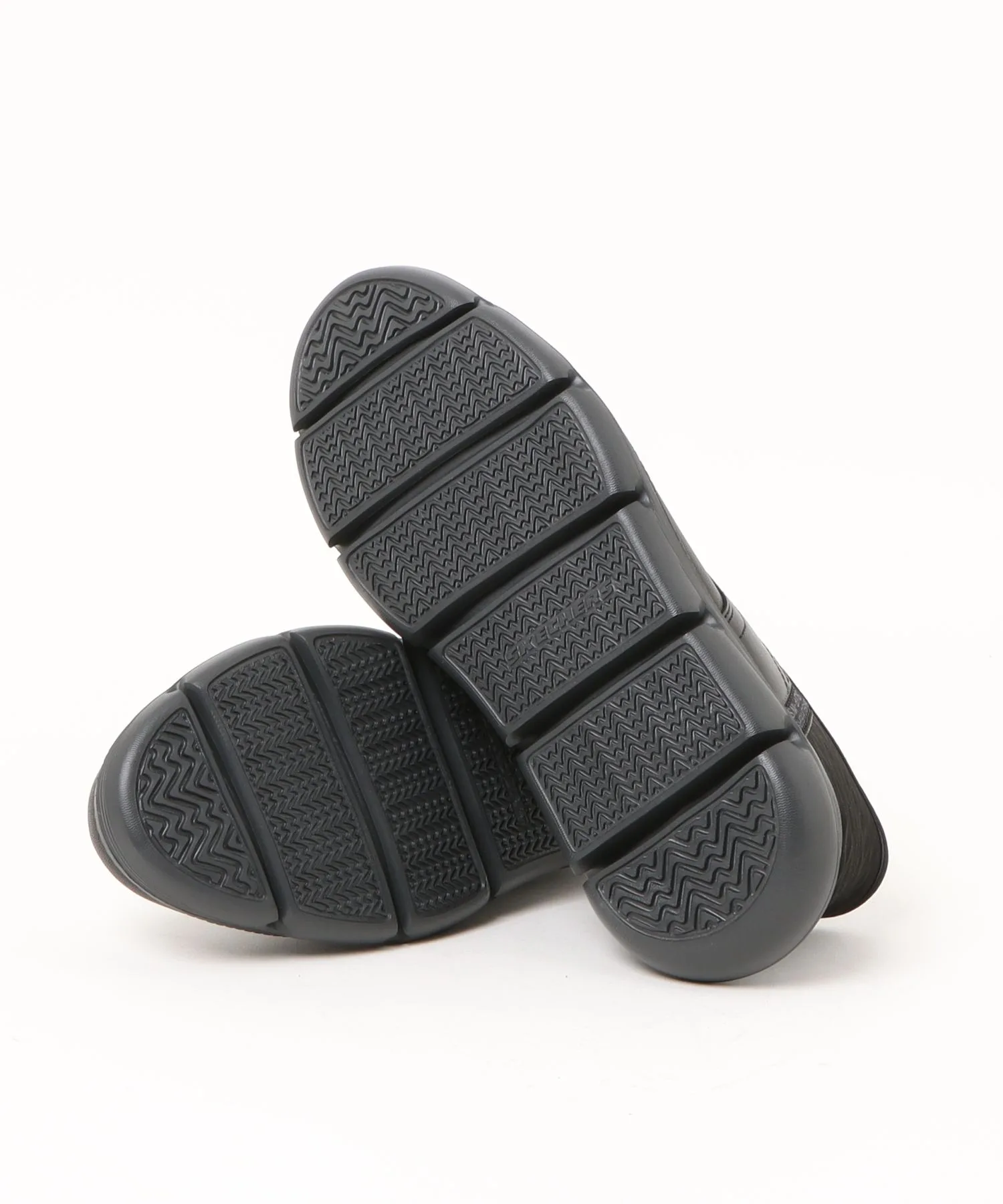 Мужские кроссовки низкие однотонные SKECHERS GARZA - CARLYN черные — фото 3