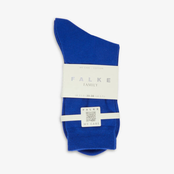 

Носки из смесового хлопка стрейч с семейным фирменным принтом Falke, цвет 6065 imperial