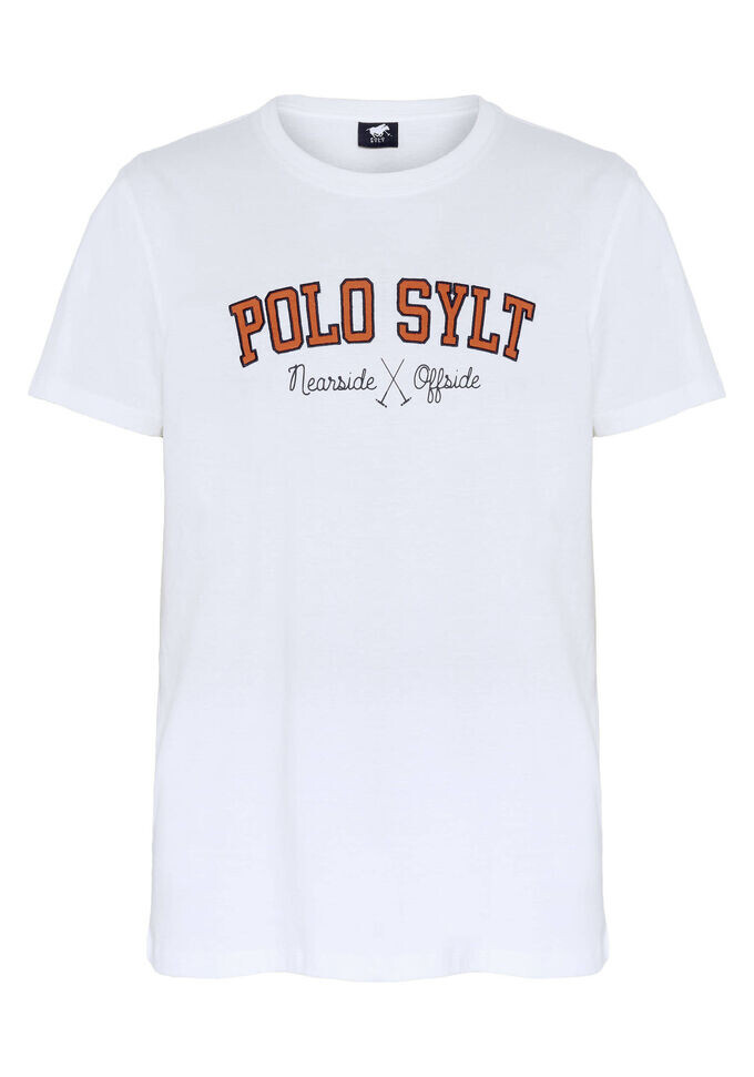 

Футболка с надписью-логотипом Polo Sylt, белый