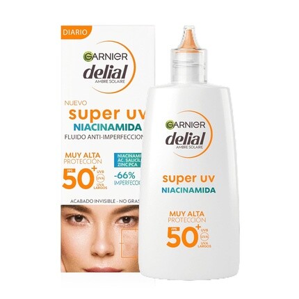 

Delial Super UV Ниацинамид против пятен SPF50+ 40 мл