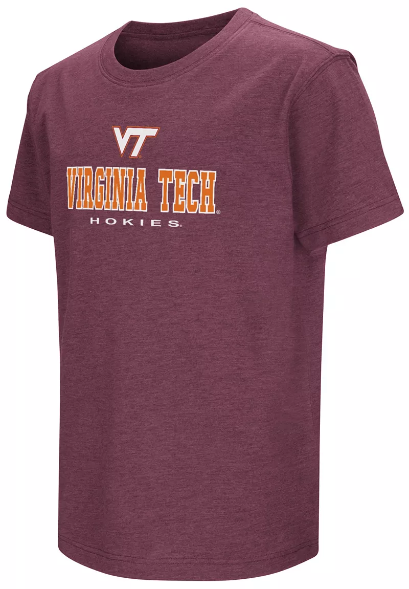 

Темно-бордовая футболка Colosseum Youth Virginia Tech Hokies