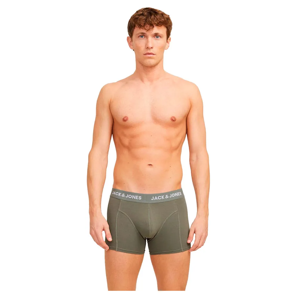 

Боксеры 3 шт Jack & Jones Rob Solid, зеленый