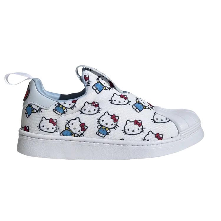 

Кроссовки Hello Kitty x Superstar 360 C, цвет White Allover Print