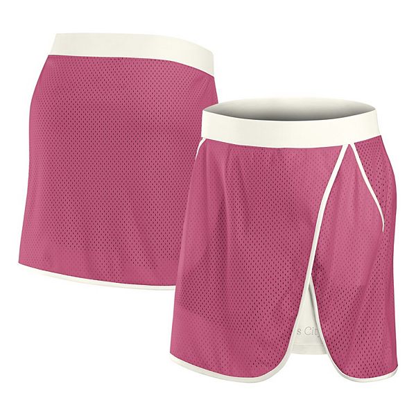 

Женская розовая юбка-шорты Kansas City Chiefs Studio Wellness Fanatics