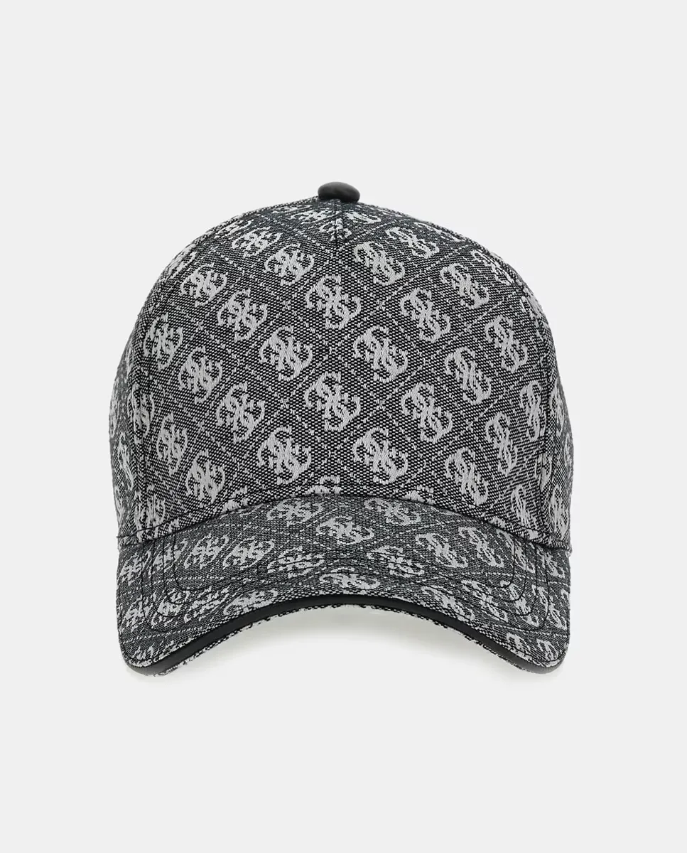 

Бейсбольная кепка с логотипом Guess, черный