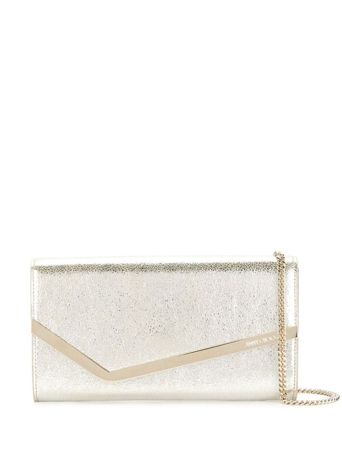 

Клатч Jimmy Choo Emmie, металлик