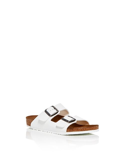 

Сандалии-шлепанцы Electric Arizona для девочек – для малышей и маленьких детей Birkenstock, цвет White