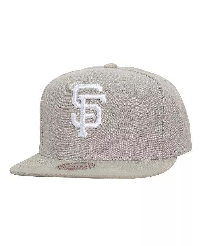 

Мужская серая бейсболка San Francisco Giants Snapback Mitchell & Ness