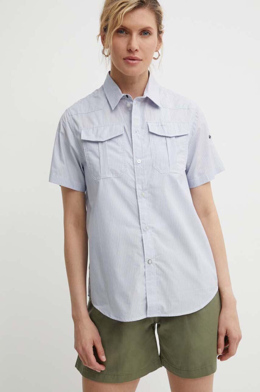 

Хлопковая рубашка G-Star Raw, синий