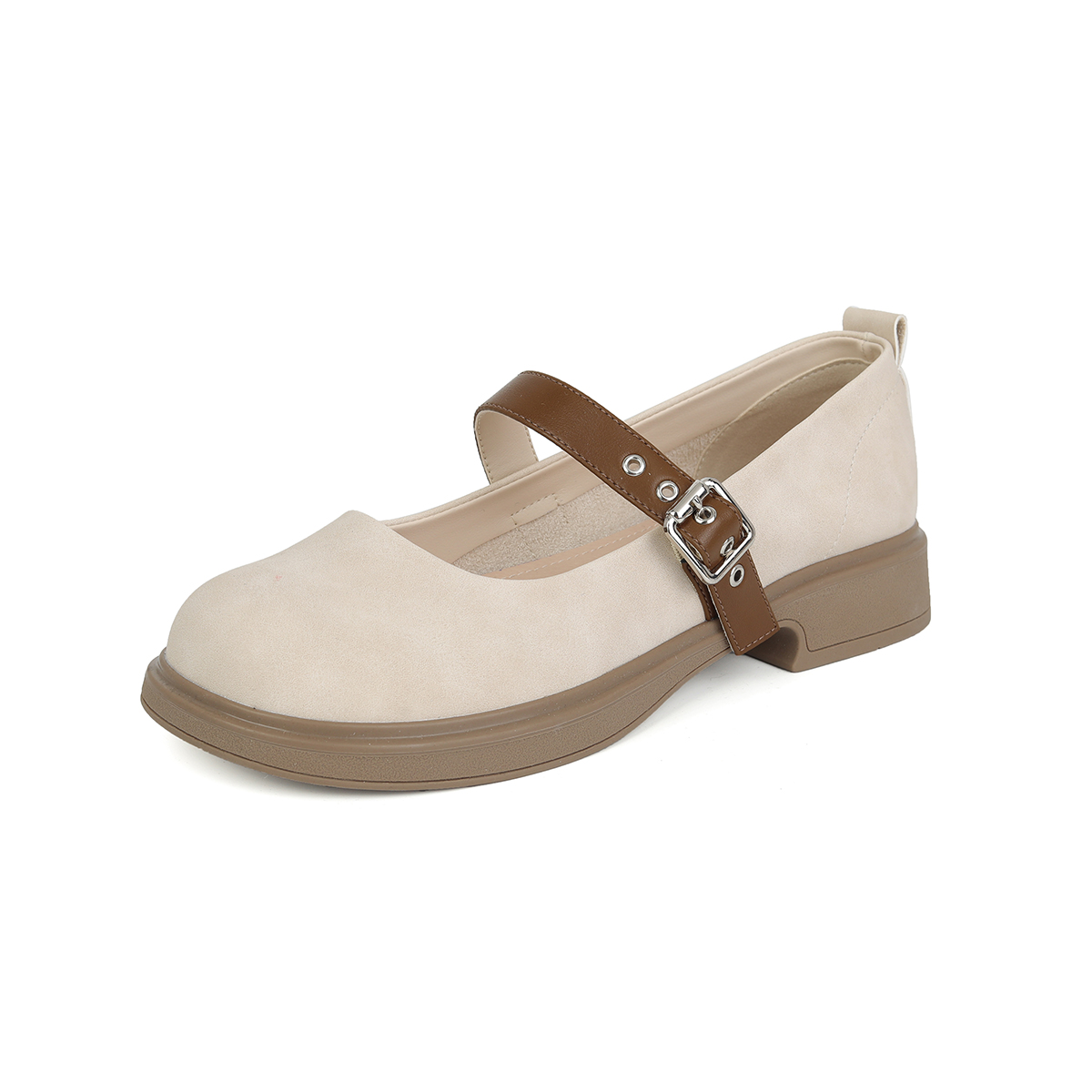 Туфли Мэри Джейн женские абрикосовые Josiny, цвет Apricot