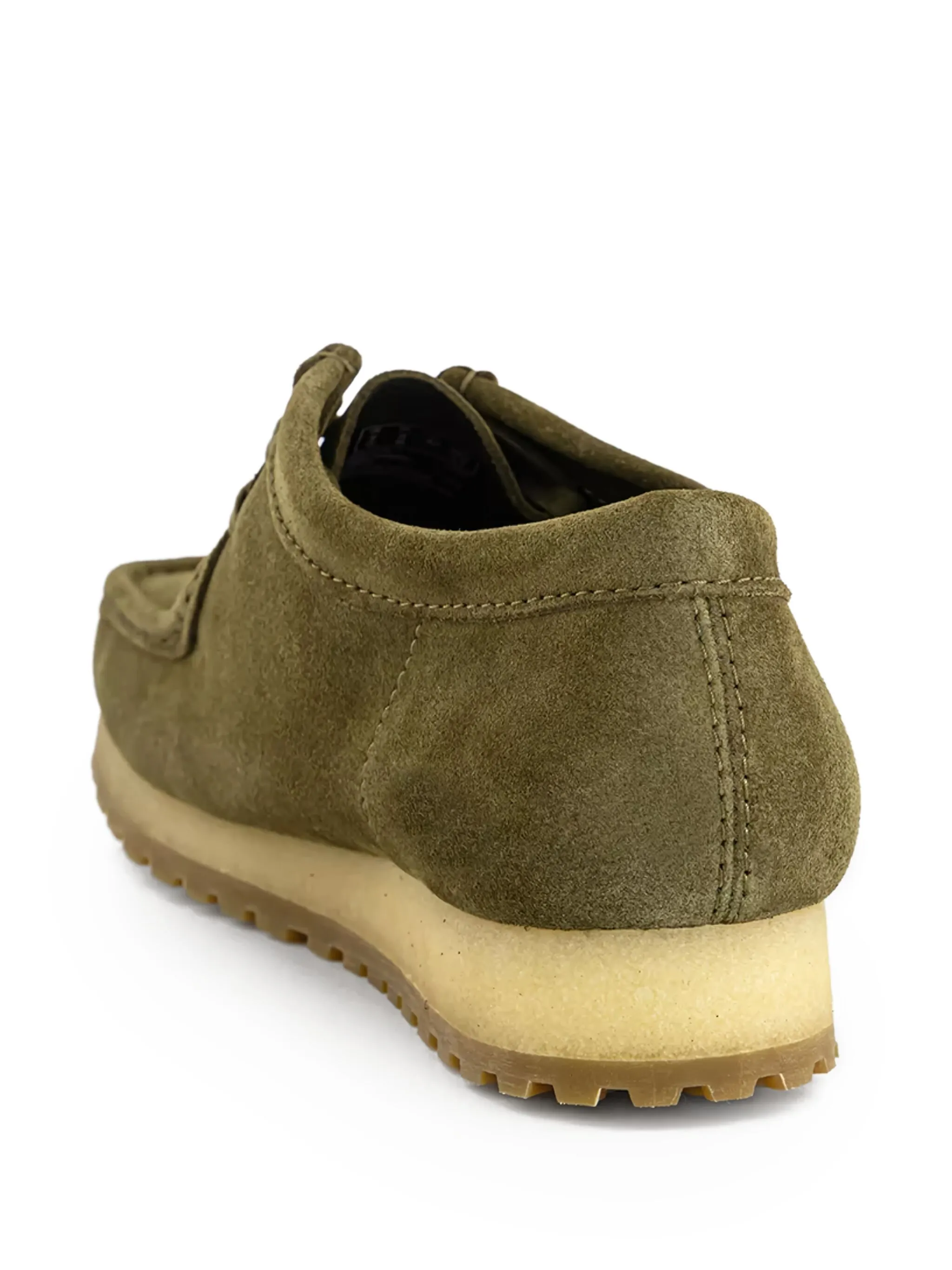 Ботинки Wallabee RB на шнуровке Clarks Originals, зеленый — фото 3