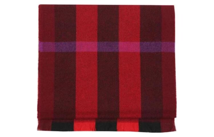 

Шарф вязаный Burberry, красный