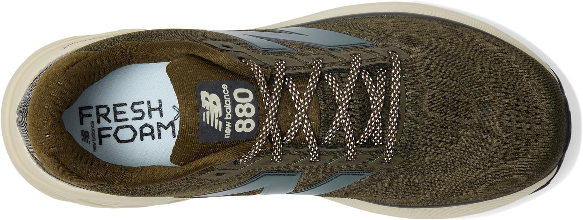 Кроссовки New Balance Men's Fresh Foam X 880 v15, Woodland/Shipyard/Black — фото 2