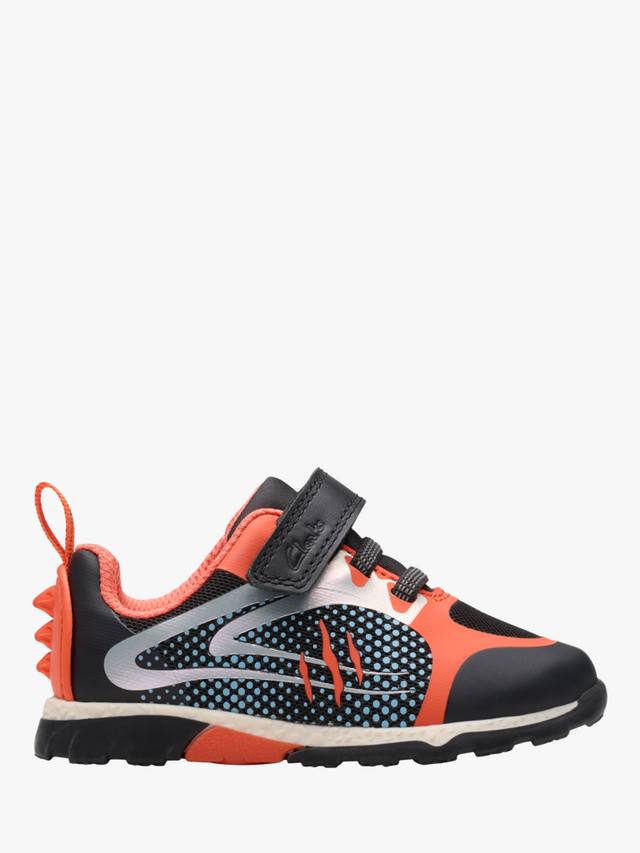 

Детские кроссовки Steggy2 Fly T Clarks, Black/Orange