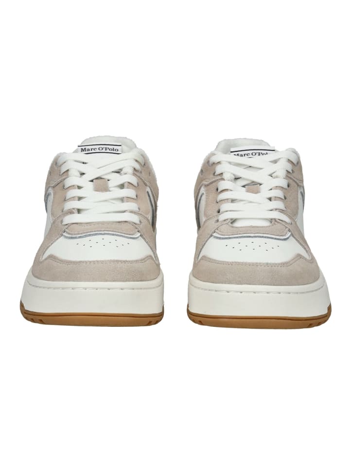 Кроссовки на шнуровке Marc O´Polo, цвет weiß/beige — фото 4