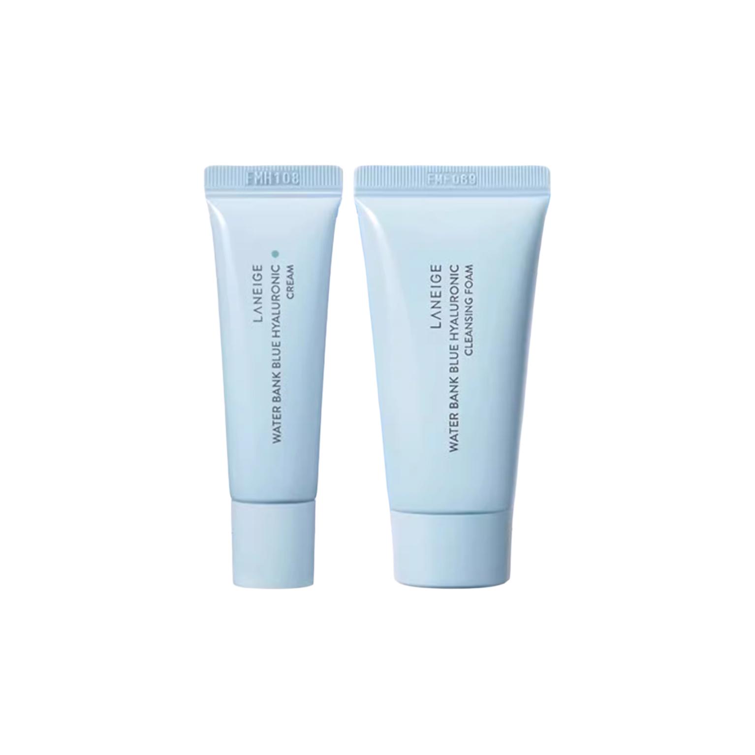 

LANZHI Sample Set, новый водяной охлаждающий гель-лосьон для умывания увлажняющий очищающий 30g+10ml LANEIGE