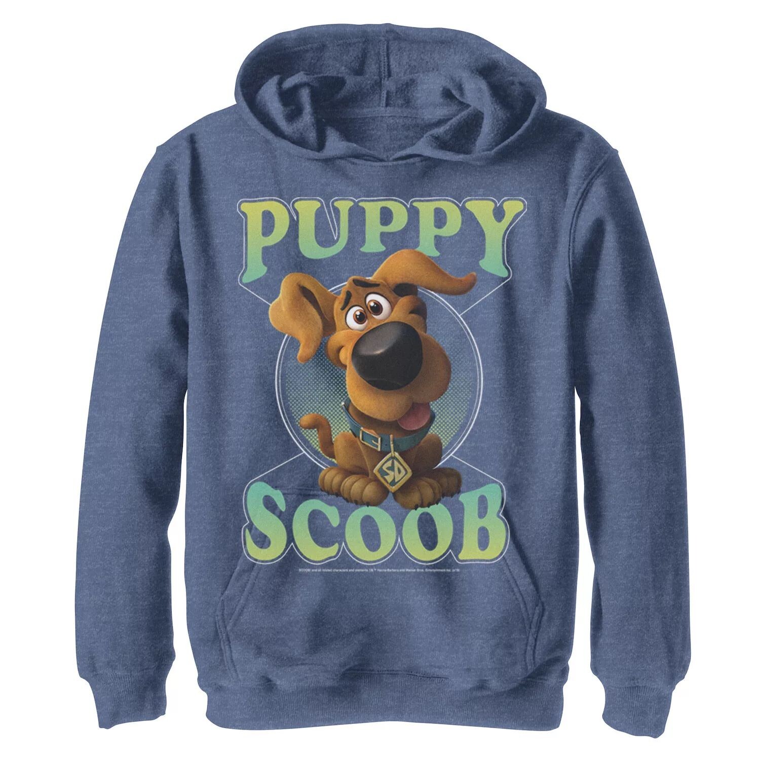 

Толстовка с логотипом Scooby-Doo Puppy Scoob Circle для мальчиков 8–20 лет Licensed Character