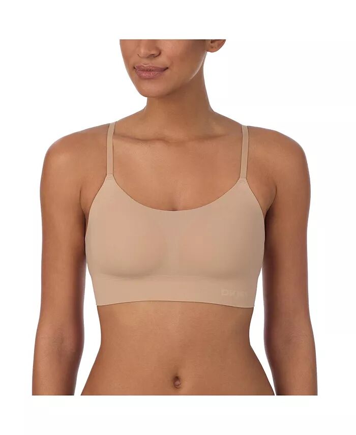 

Женский бесшовный бюстгальтер Litewear DK4028 DKNY, коричневый/бежевый
