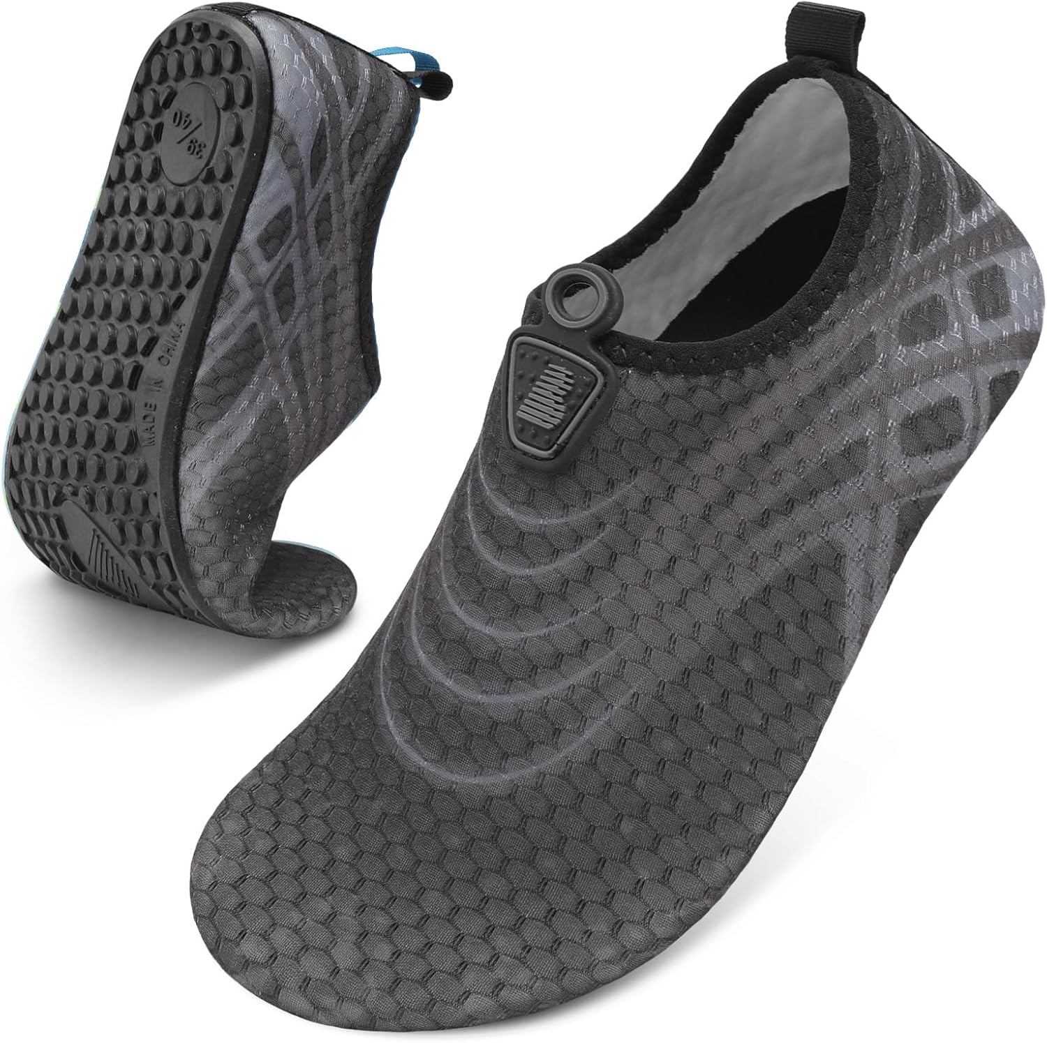 

Быстросохнущие водные спортивные кроссовки для плавания BARERUN (унисекс), черный