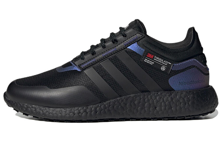 

Кроссовки Rocket Boost Running унисекс с низким верхом, черные/синие Adidas