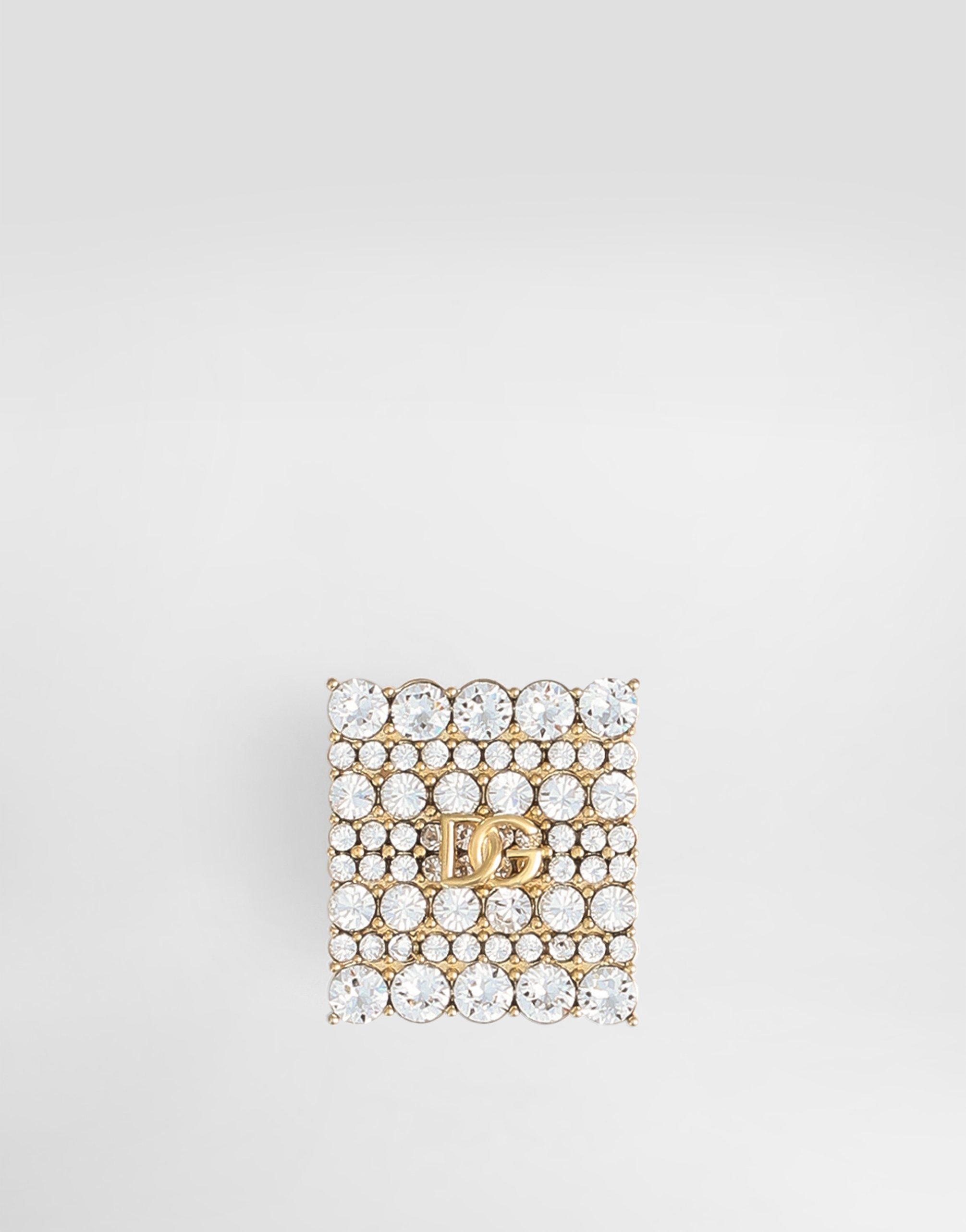 

Брошь с кристаллами Sartoria DOLCE & GABBANA, золотой