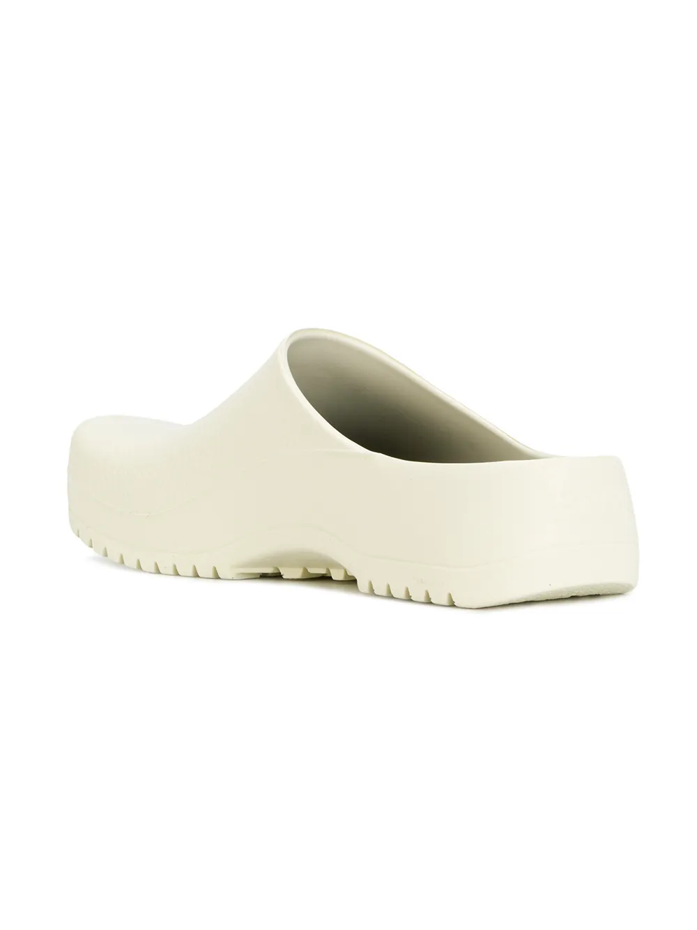Шлепанцы с рифленой подошве BIRKENSTOCK, белый — фото 3