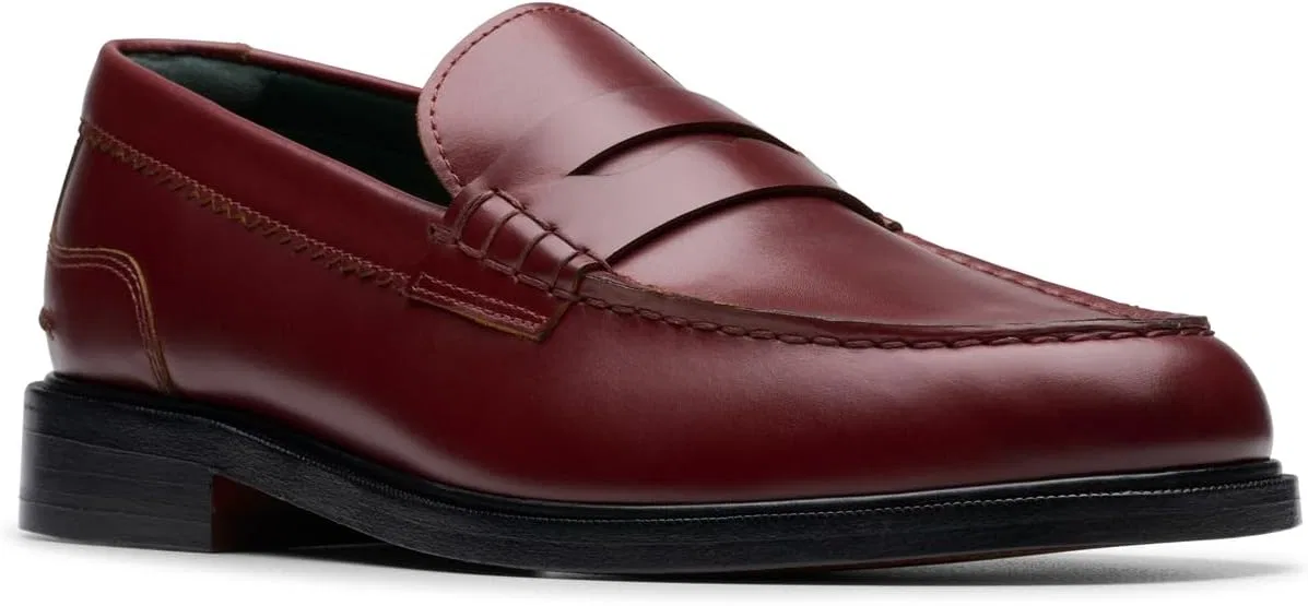 Туфли Clarks Originals Unisex Craftjames Lo Shoe, Wine Leather — фото 4