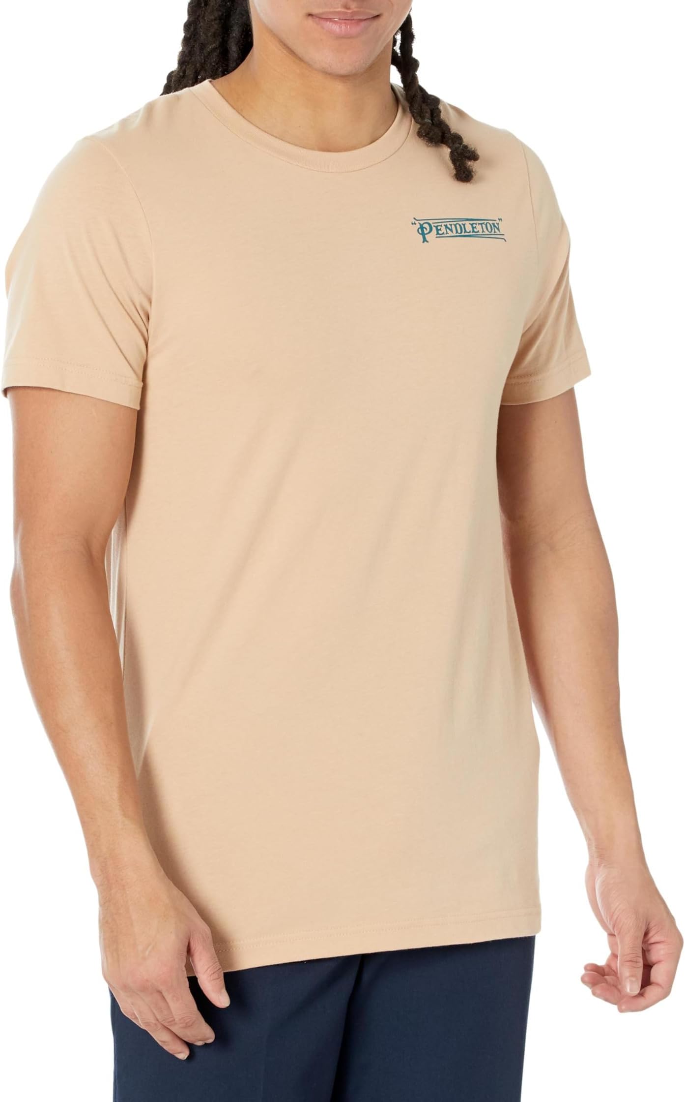 

Футболка Pendleton Rancho Arroyo Longhorn Graphic Tee, цвет Sand Dune/Multi