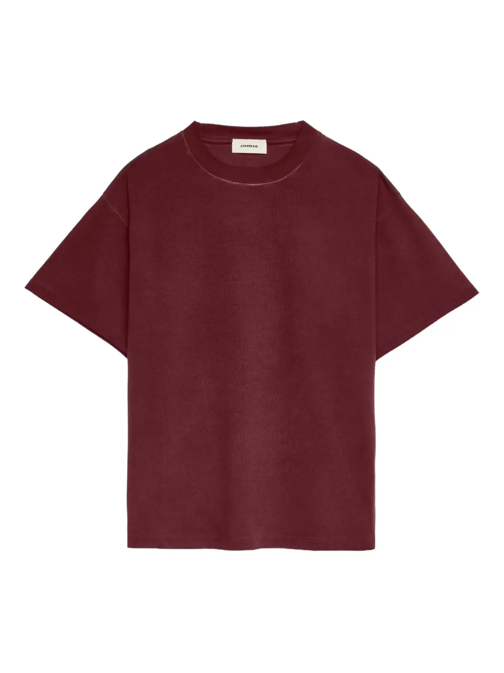 

Фактурная футболка A Paper Kid, красный