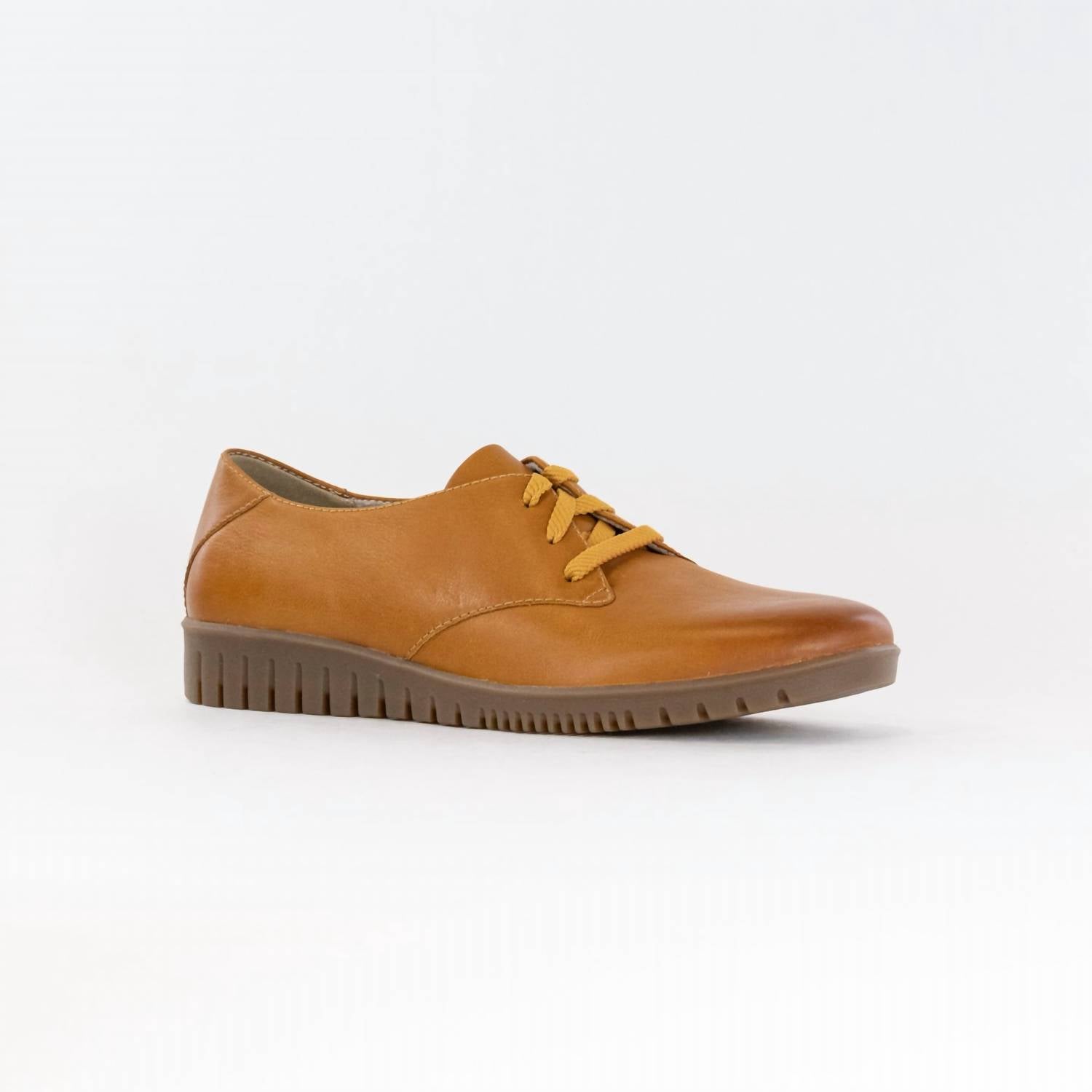 Женские туфли Libbie Oxford в горчичном цвете dansko, цвет mustard — фото 2