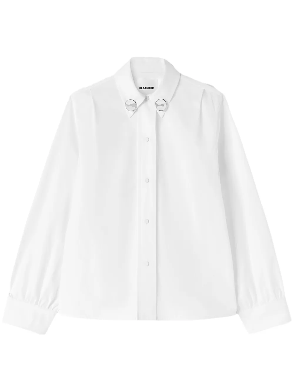 

Декорированная рубашка JIL SANDER, белый