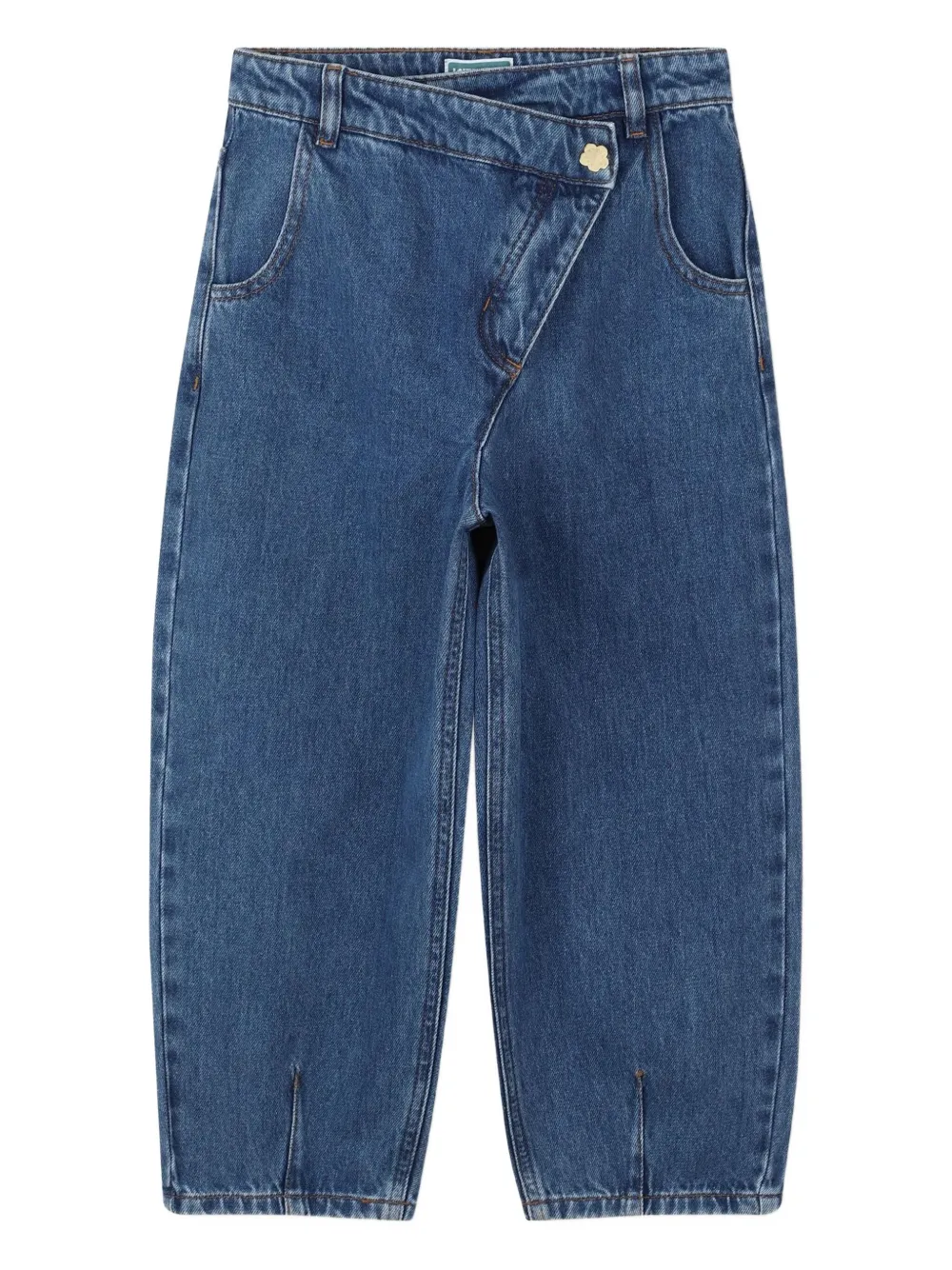 

Джинсы асимметричного кроя Kenzo Kids, синий
