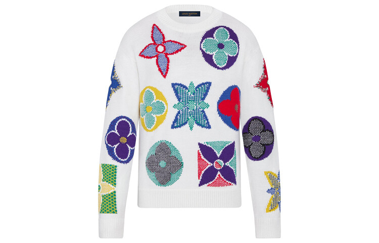 

Новые квартальные продукты LV Sweater Men Louis Vuitton, цвет Come with Original Gift Bag