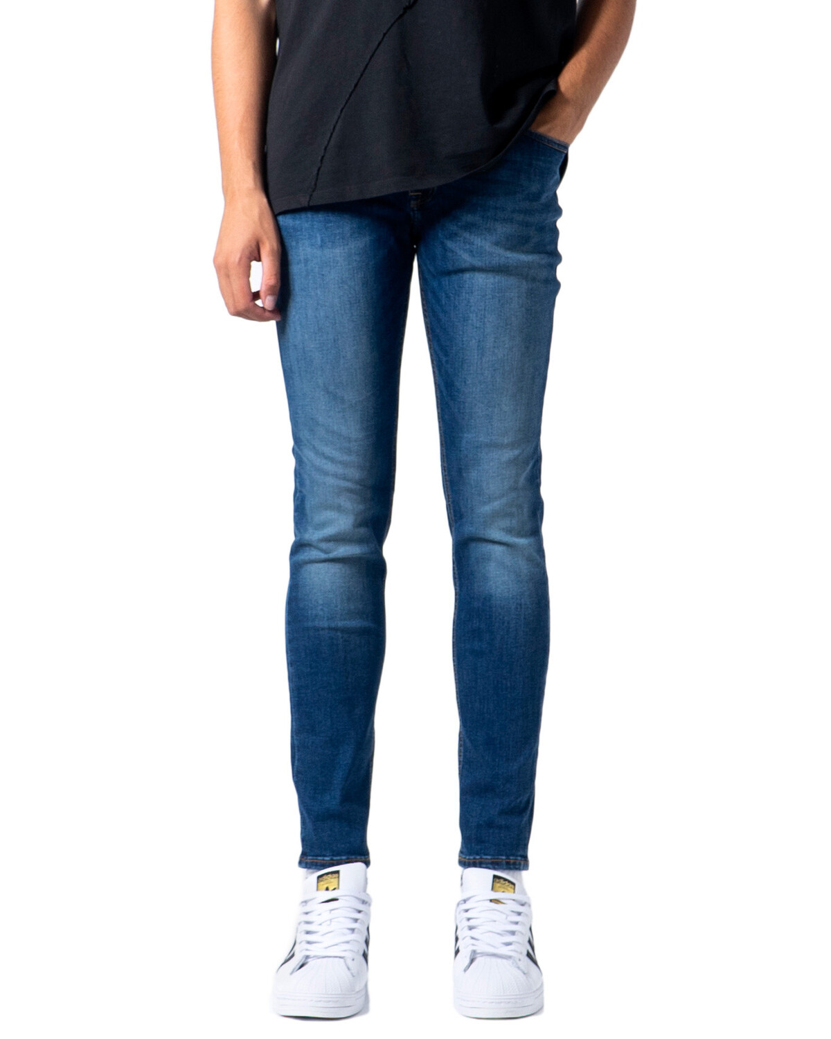 

Джинсы Jack & Jones узкие, синий