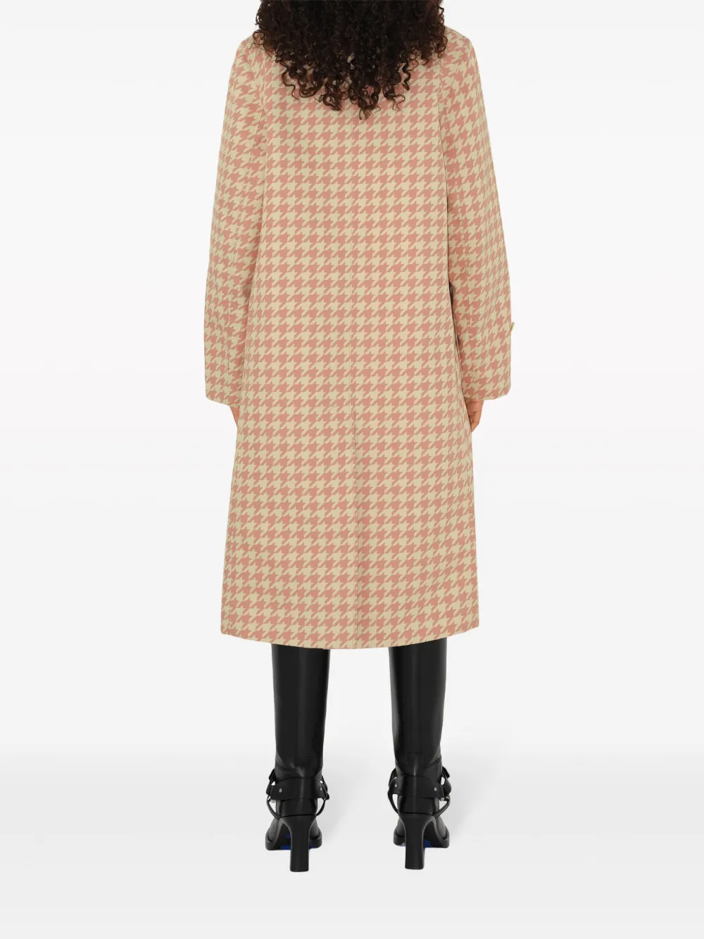 Пальто BURBERRY, женское, розовый — фото 4