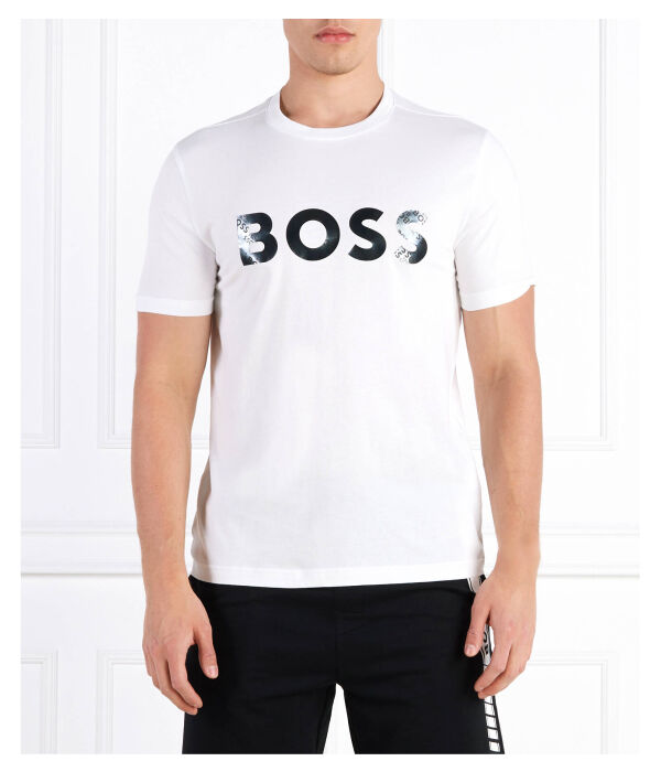 

Футболка мужская Boss Green с логотипом, белый