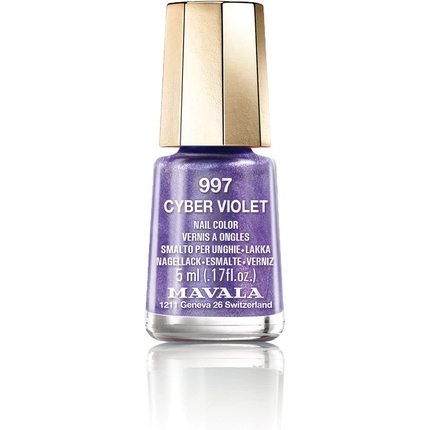 

Коллекция лаков для ногтей Cyber Chic 2018, оттенок Cyber Violet 5 мл Mavala