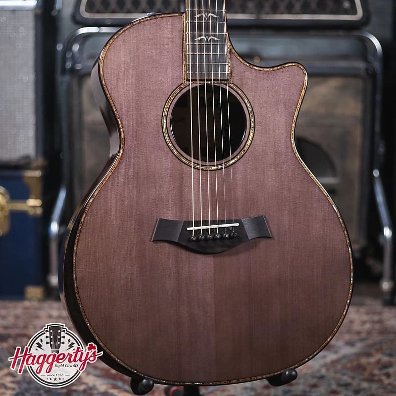 

Акустическая гитара Taylor C14ce #20 Custom Grand Auditorium Rosewood/Sitka - Charcoal Top with Hardshell Case