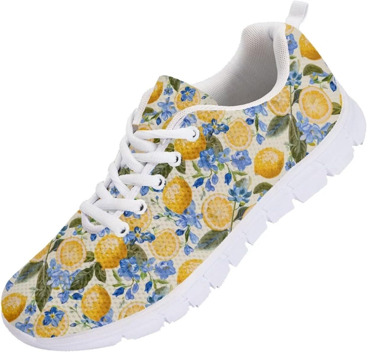 

Мужские кроссовки Funnydude Funny Print, легкие, для осени, повседневные, для прогулок и тенниса, Lemon