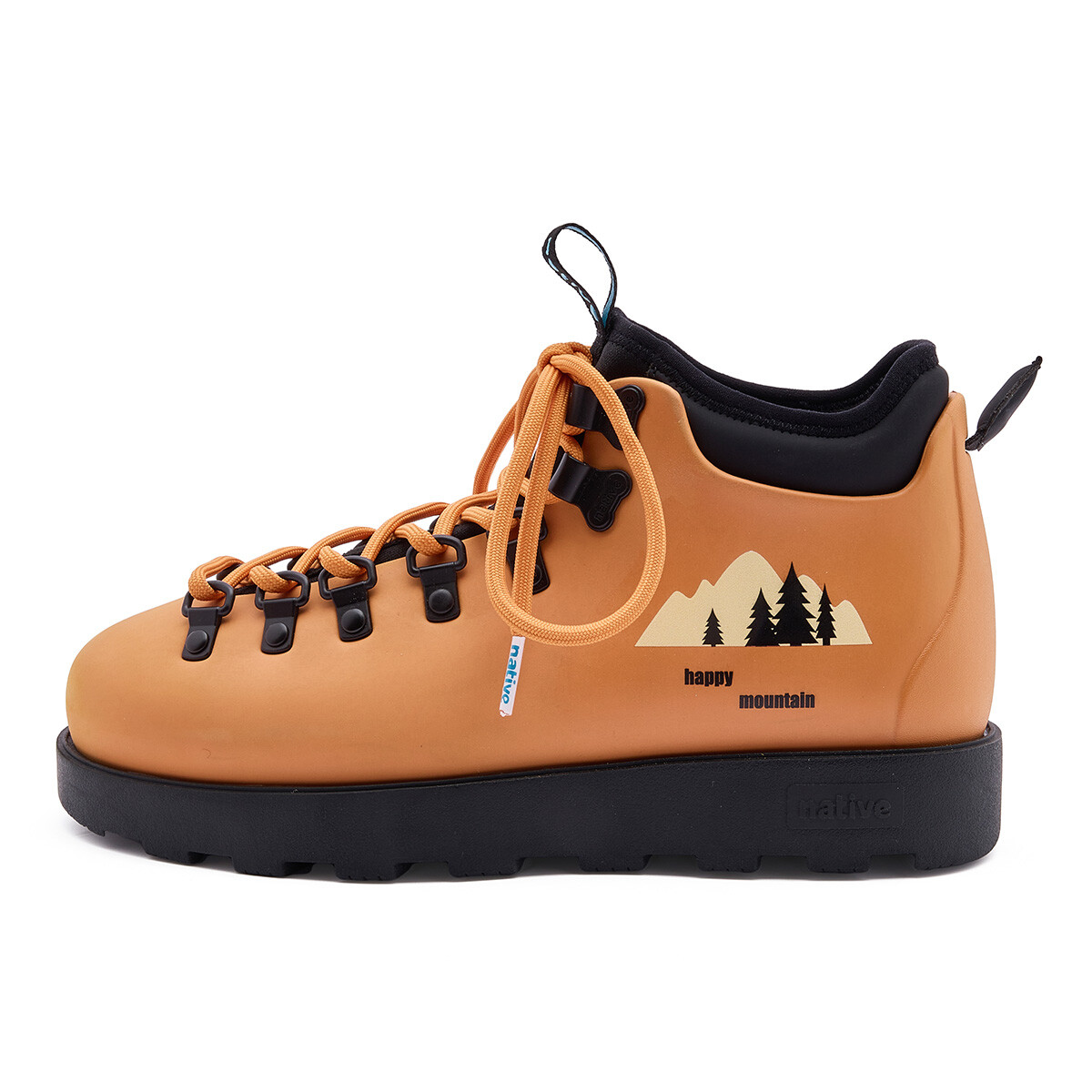 

Fitzsimmons Martin Boot Unisex Yellow Ochre / Forest Print / Black Native Shoes